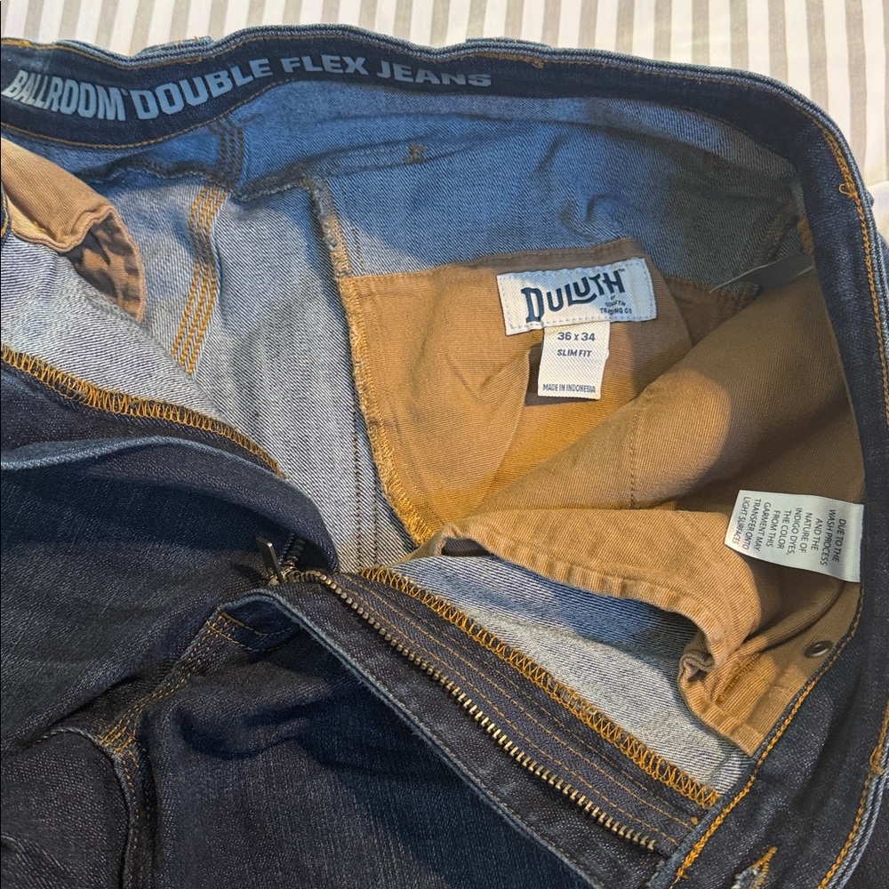 Duluth Double Flex Jeans 36x34 Slim